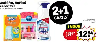 Kruidvat Ambi Pur, Antikal en Swiffer aanbieding
