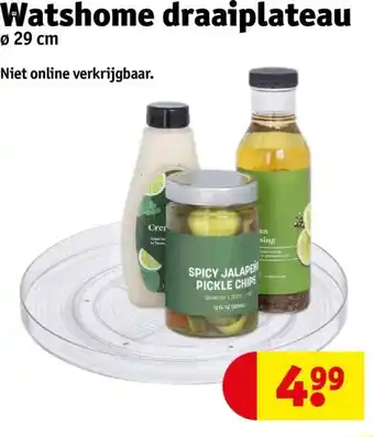 Watshome draaiplateau Ø 29 cm