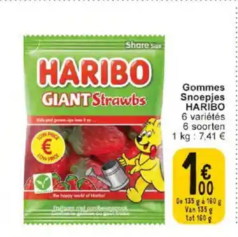 Cora HARIBO Snoepjes aanbieding