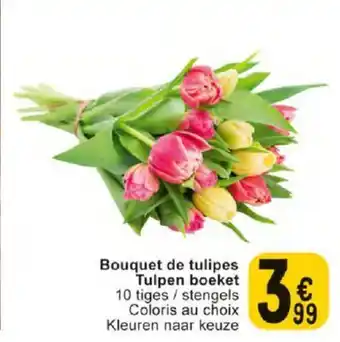 Cora Tulpen boeket aanbieding