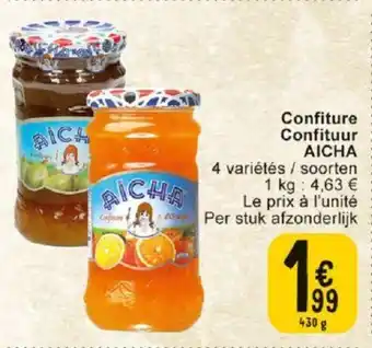 Cora AICHA Confiture 430g aanbieding