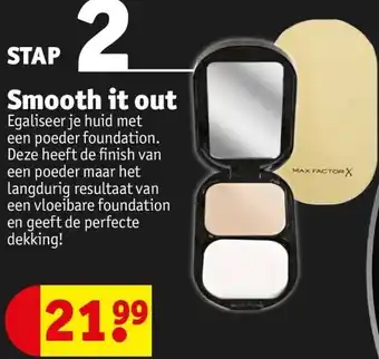 Kruidvat Smooth it out aanbieding