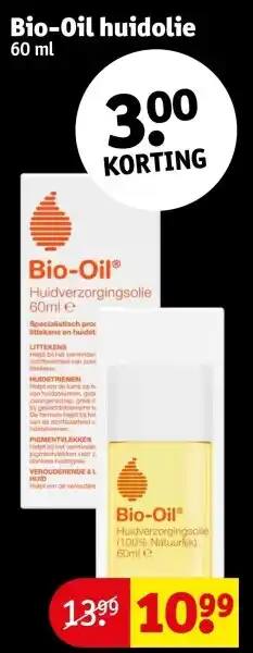 Kruidvat Bio-Oil huidolie aanbieding