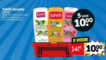 Kruidvat Tahiti douche aanbieding
