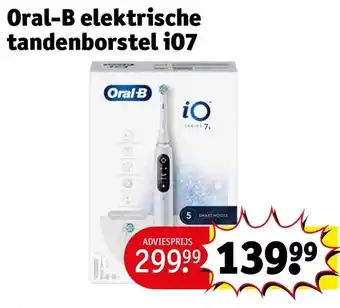 Kruidvat Oral-B elektrische tandenborstel iO7 aanbieding