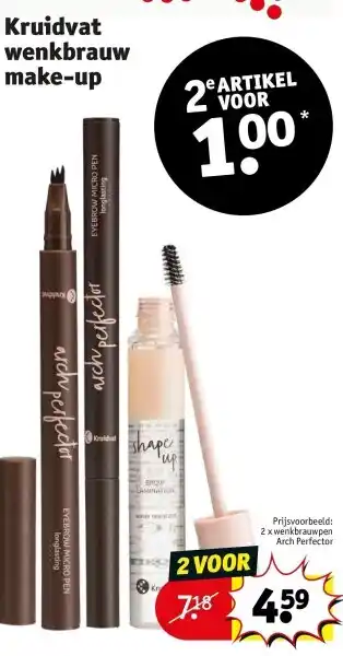 Kruidvat Kruidvat wenkbrauw make-up aanbieding
