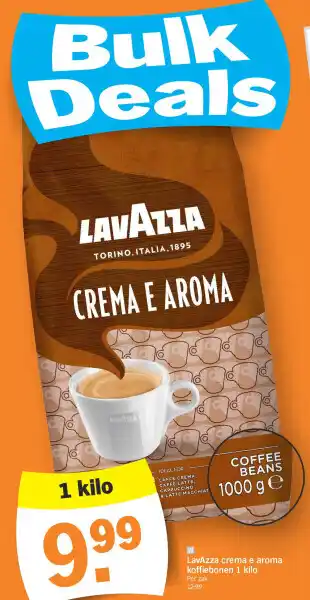 LavAzza crema e aroma koffiebonen 1 kilo