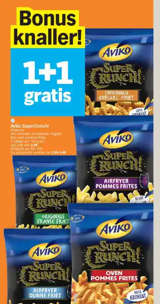 Albert Heijn Aviko SuperCrunch! aanbieding