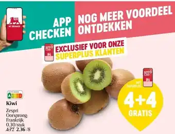 Delhaize Kiwi aanbieding