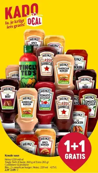 Delhaize Koude saus aanbieding