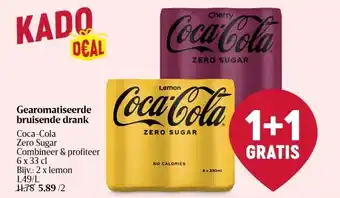 Delhaize Gearomatiseerde bruisende drank aanbieding