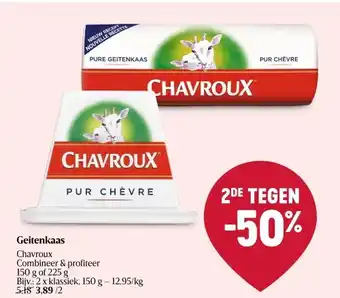 Delhaize Geitenkaas aanbieding