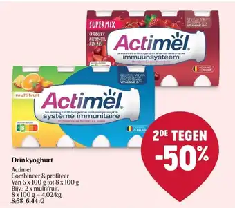 Delhaize Drinkyoghurt aanbieding