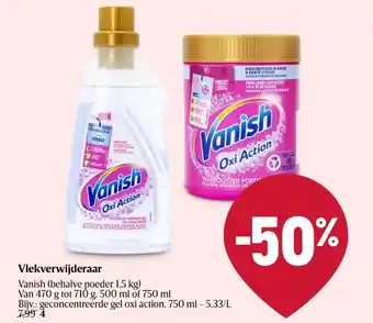 Delhaize Vlekverwijderaar aanbieding