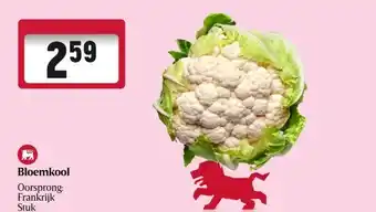 Delhaize Bloemkool aanbieding