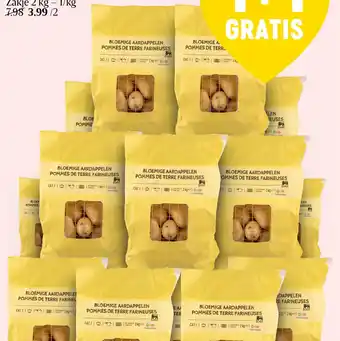 Delhaize Bloemige aardappelen aanbieding
