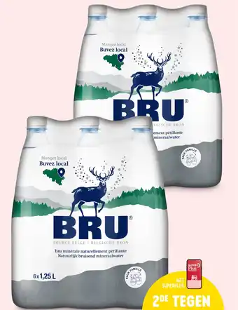Bru lichtbruisend natuurlijk mineraalwater