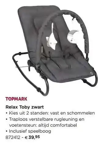 Relax toby zwart