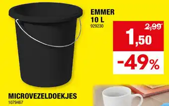 Hubo EMMER 10 L aanbieding