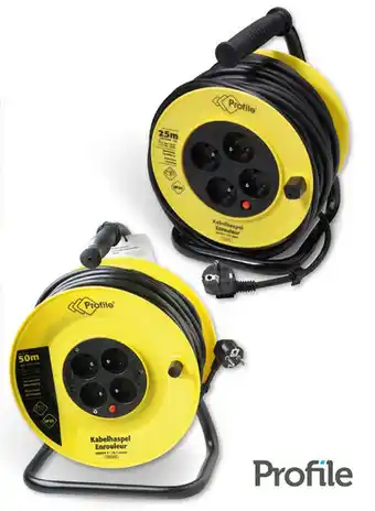 Hubo KABELHASPEL 25 m aanbieding