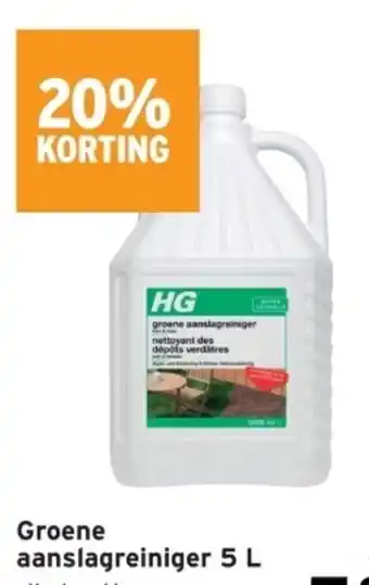 GAMMA Groene aanslagreiniger 5 L aanbieding