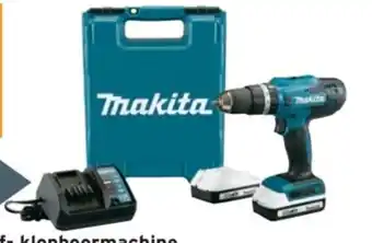GAMMA Makita schroef- klopboormachine accu HP488DWAE 18V aanbieding