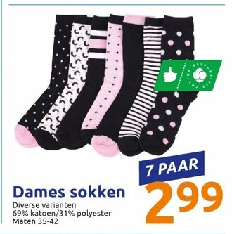 Action Dames sokken aanbieding
