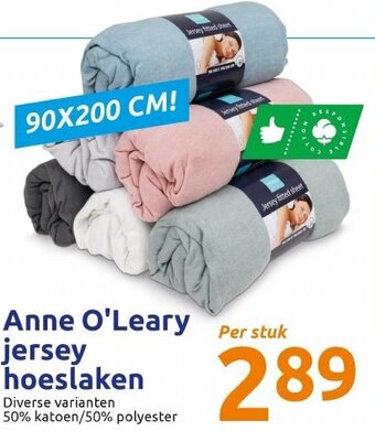 Action Anne O'Leary jersey hoeslaken aanbieding