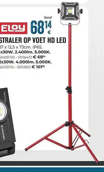 Meno Pro Straler Op Voet Hd Led aanbieding