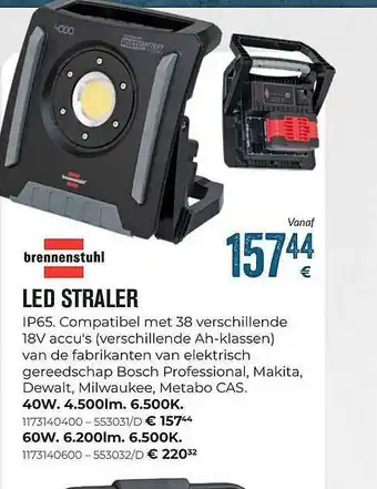 Meno Pro Led Straler aanbieding