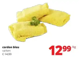 Spar Cordon Bleu varken aanbieding