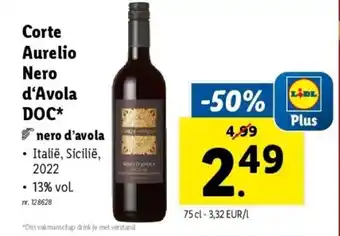 Corte Aurelio Nero d‘Avola DOC