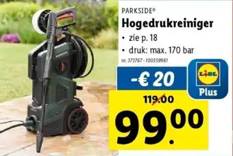 Lidl Hogedrukreiniger aanbieding