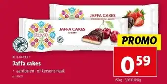 Lidl Jaffa cakes aanbieding