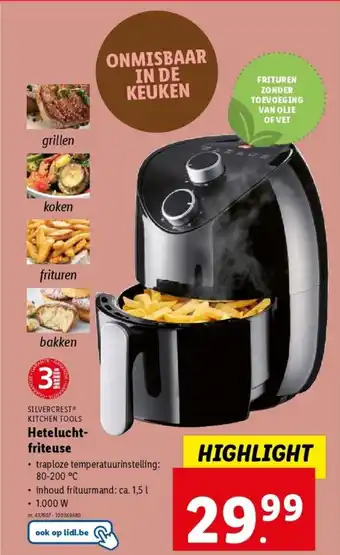 Heteluchtfriteuse