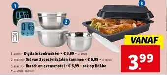 Lidl Digitale kookwekker aanbieding