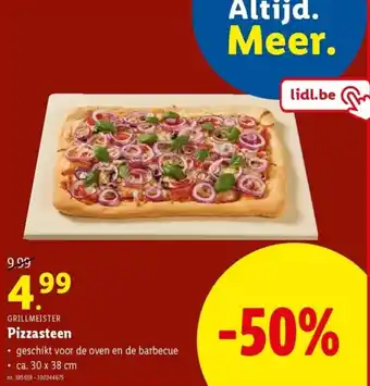 Lidl Pizzasteen aanbieding