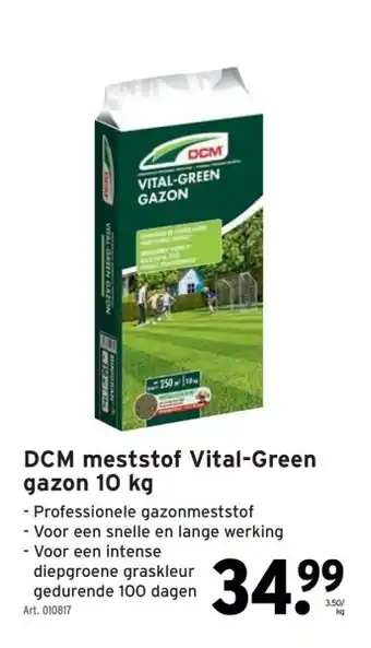 DCM meststof Vital-Green gazon 10 kg