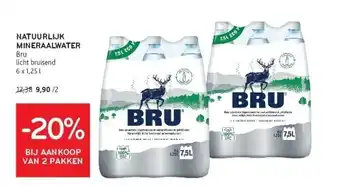 Alvo NATUURLIJK MINERAALWATER aanbieding