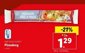 Lidl Pizzadeeg aanbieding