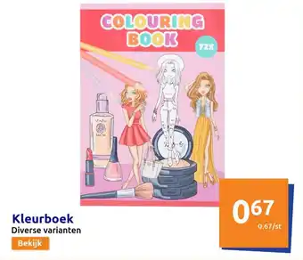 Action Kleurboek Diverse varianten aanbieding