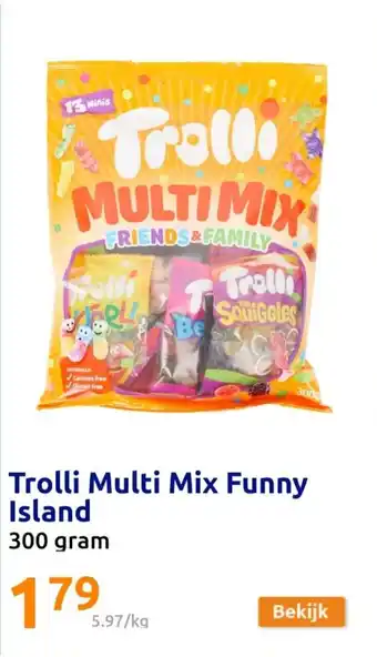 Trolli Multi Mix Funny Island 300 gram