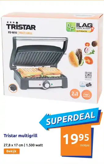 Action Tristar multigrill aanbieding