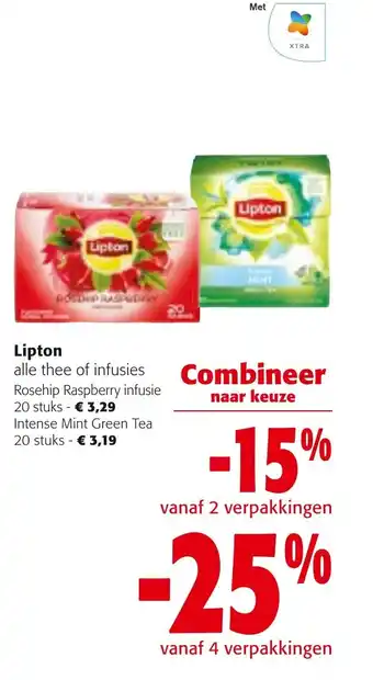 Colruyt Lipton aanbieding