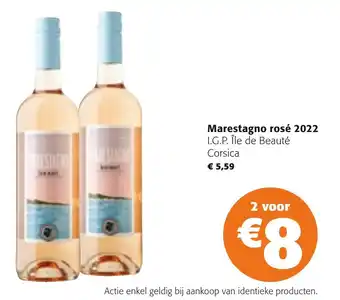 Colruyt Marestagno rosé 2022 aanbieding