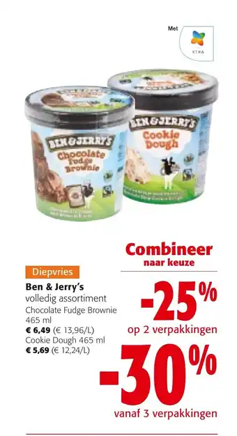 Colruyt BEN&JERRY'S Chocolate Todge Brownie 465 ML aanbieding
