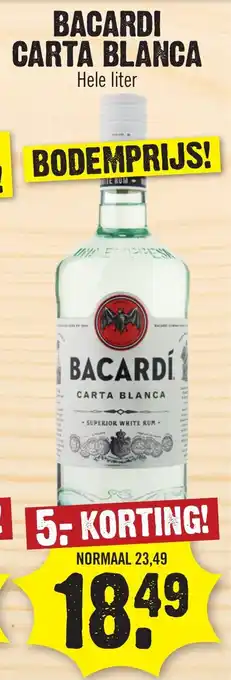 BACARDI CARTA BLANCA