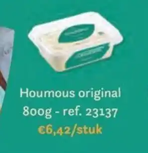 Bidfood Houmous original 800g aanbieding