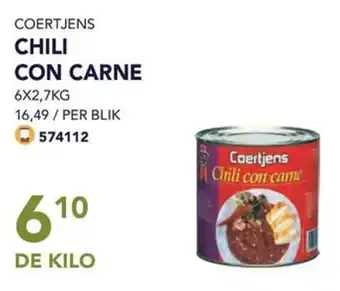 Bidfood COERTJENS CHILI CON CARNE aanbieding