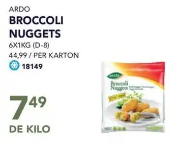 Bidfood ARDO BROCCOLI NUGGETS aanbieding